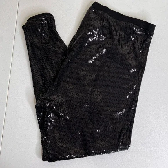 Black Sequin Women's Pants New With Tag 3x4× - Picture 13 of 13